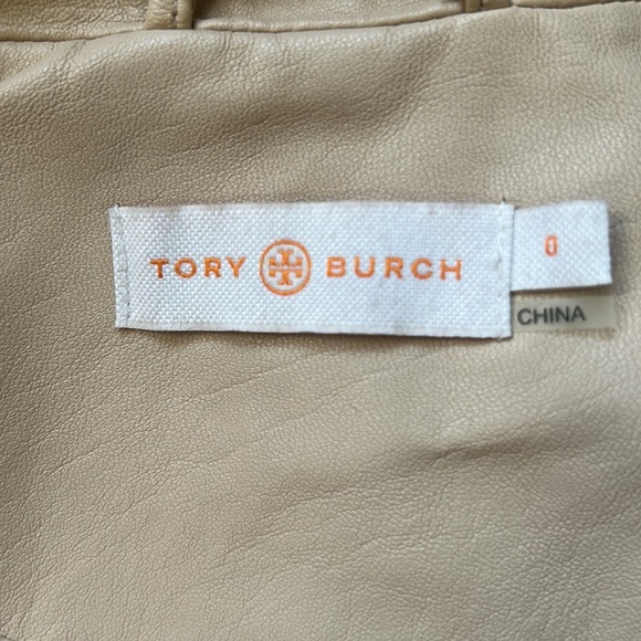 Tory Burch | Harper Motorcycle Leather Jacket - Picture 10 of 11